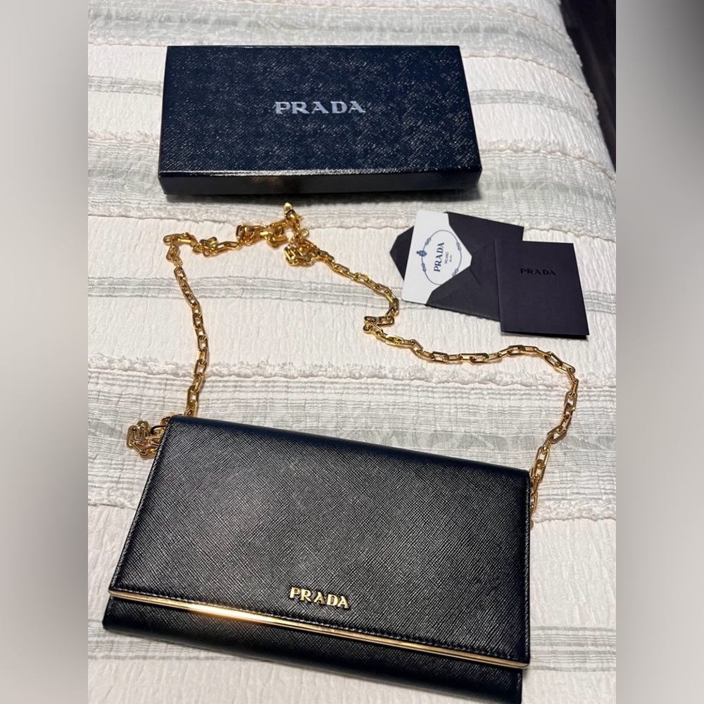 Saffiano Leather Mini Bag